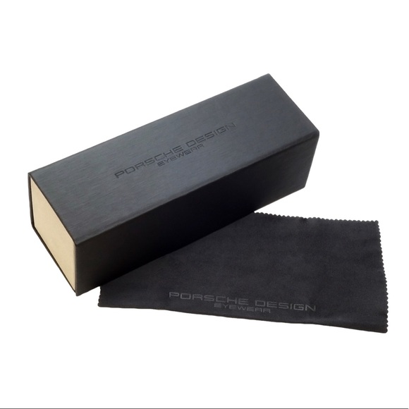 NWT IN BOX Porsche Design Matte Havana/Grey Sunglasses - Picture 3 of 5